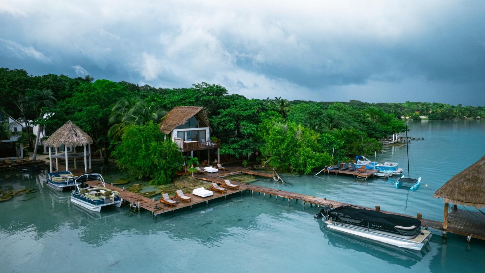 Xoot Kaana Villa Vista Laguna Bacalar Exterior foto