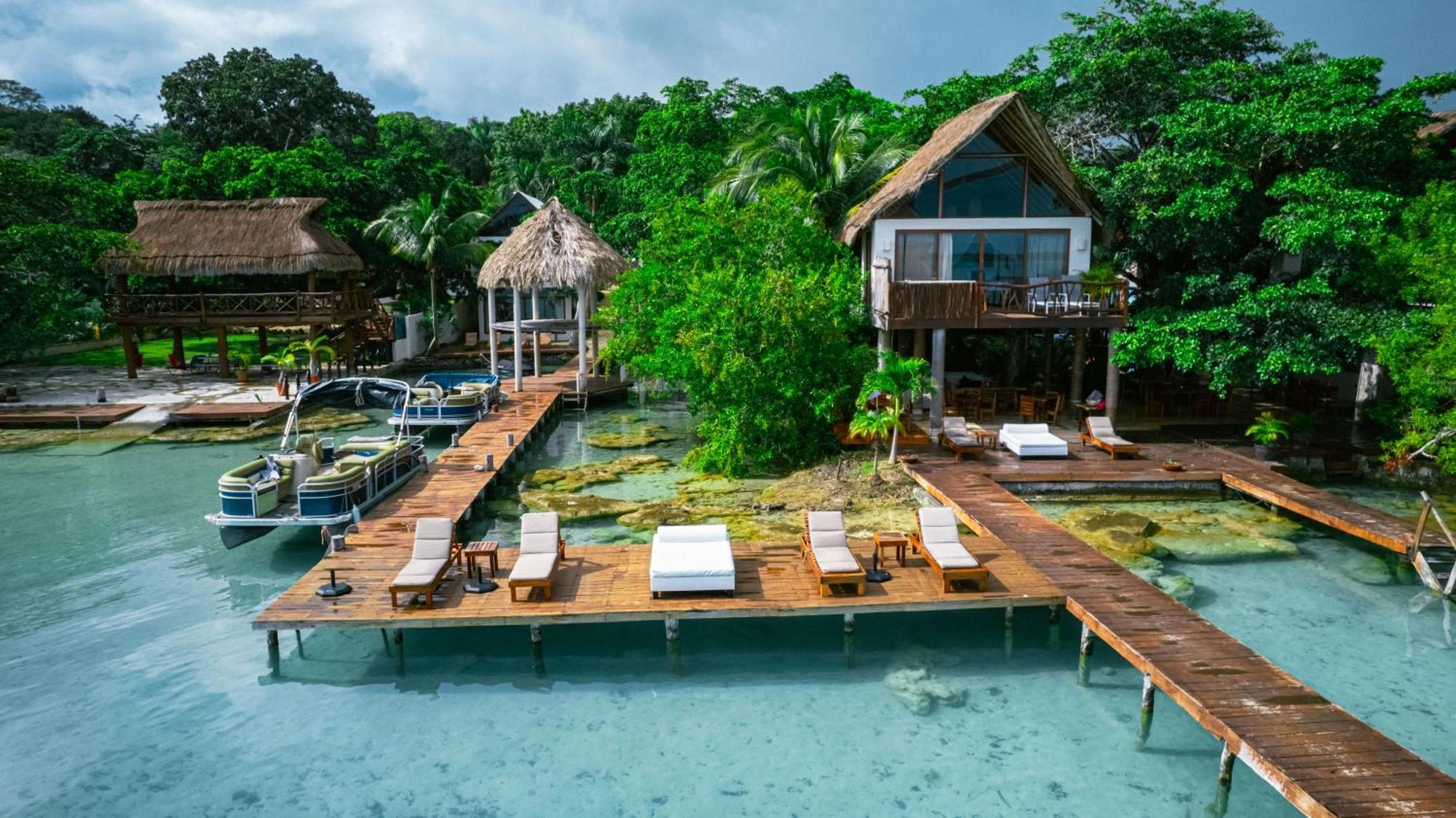 Xoot Kaana Villa Vista Laguna Bacalar Exterior foto