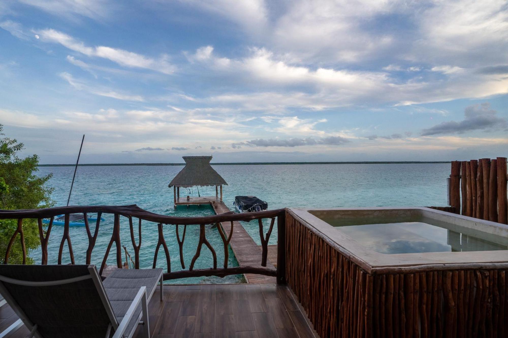 Xoot Kaana Villa Vista Laguna Bacalar Exterior foto